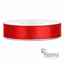DOUBLE SATIN POLY ROSSO 25mm (45MT)