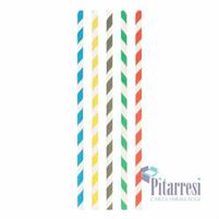 CANNUCCE DI CARTA COLORATE CM21(250)