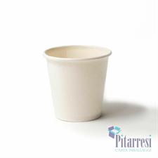 BICCHIERE CARTONCINO 75ML BIANCO(50)