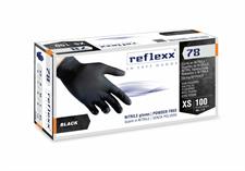GUANTI NITRILE NERI R78 -S- (PZ.100)