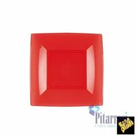 PIATTI DESS. NICE ROSSI G.PLAST (25)