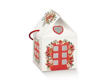 CASETTA WHITE LIT.HOUSE 12X12 PICCOL