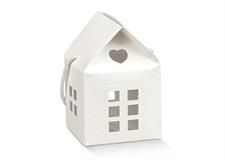 CASETTA C/CORDINI FIB.BIANCA PICCOLA